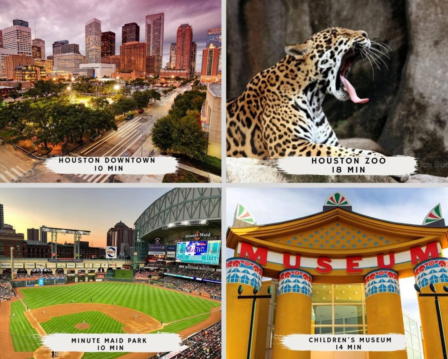 Centrally Located Houston Retreat! Sleeps 8, 10 Min To Downtown, Free Parking エクステリア 写真